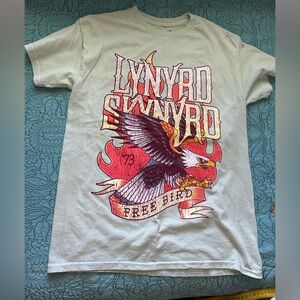 Lynyrd Skynyrd Band T in Cool Mint Green and Amazing Graphic